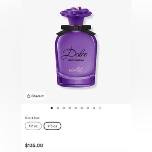 Dolce & Gabbana Violet Purple Bottle